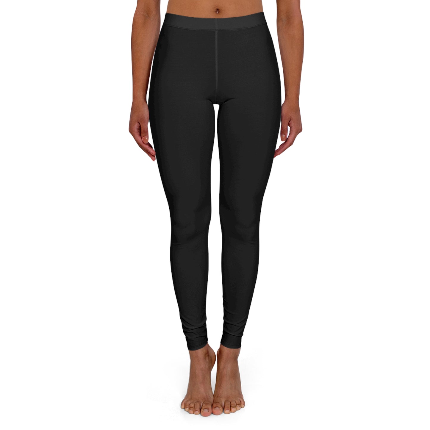 Everyday Black - Women's Casual Leggings, Comfortable Athleisure Bottoms, Fitness Leggings, Daily Wear, Perfect for Yoga and Lounge