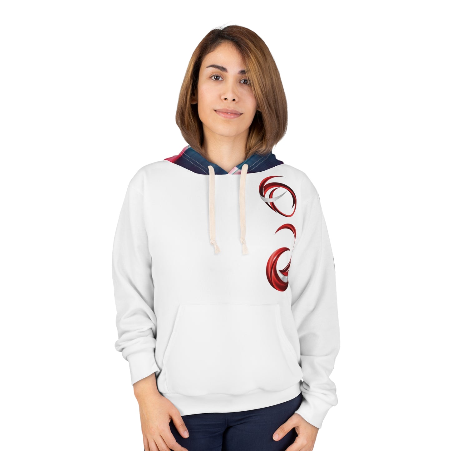The Foreign Environments Hoodie is unisex