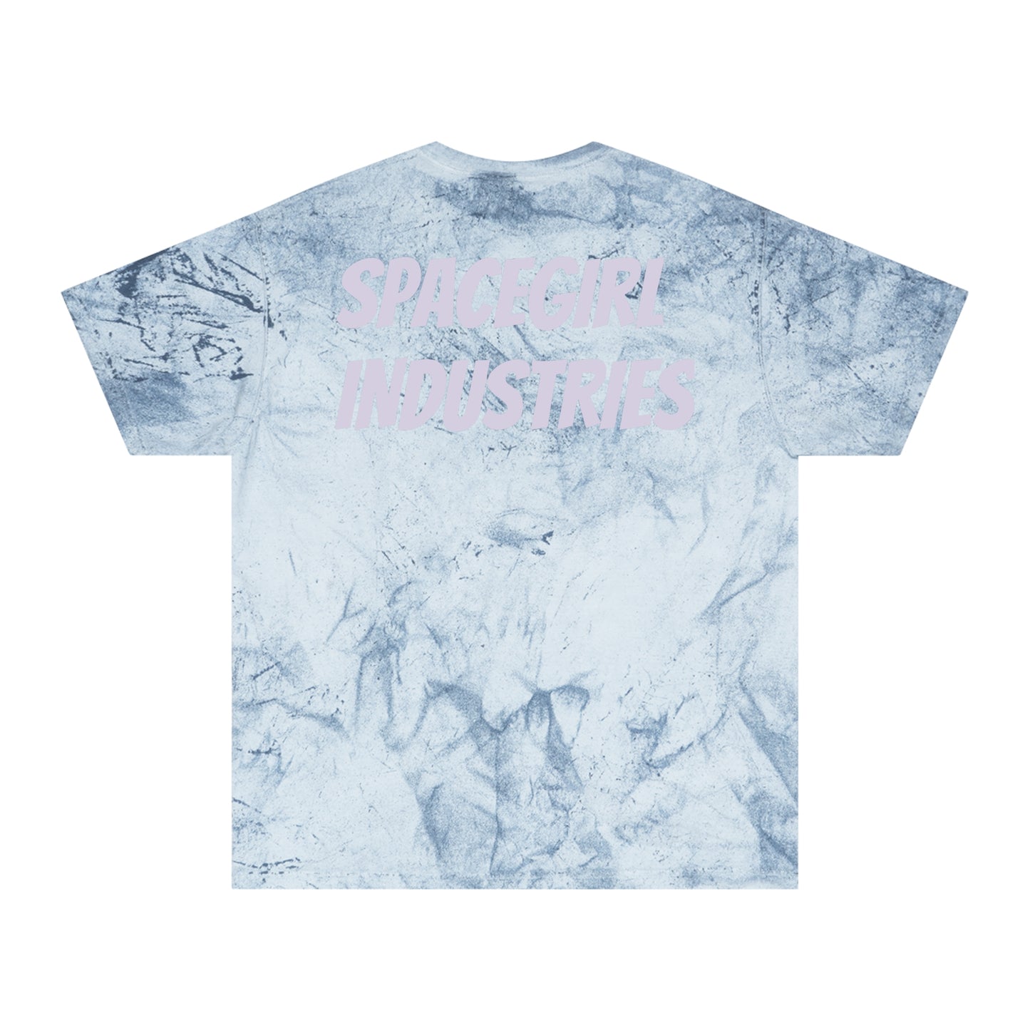 Vibrant Unisex T-Shirt - Spacegirl Industries, Colorful Tie-Dye Tee, Casual Summer Style, Birthday Gift, Unique Graphic Tee