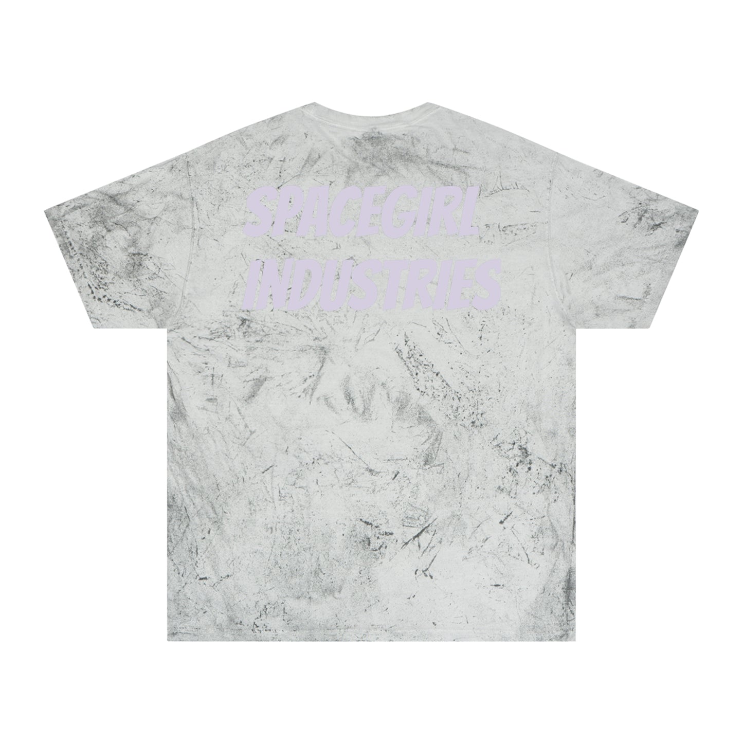 Vibrant Unisex T-Shirt - Spacegirl Industries, Colorful Tie-Dye Tee, Casual Summer Style, Birthday Gift, Unique Graphic Tee