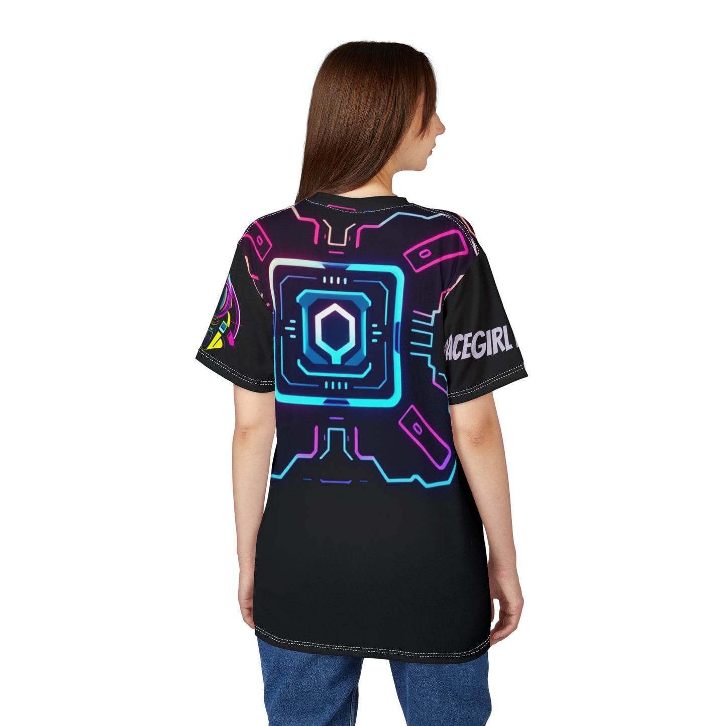 Vibrant Graphic Tee for Bold Expressive Wear, Unisex Tee, AOP T-Shirt, Festival Clothing, Streetwear, Unique Gift Idea