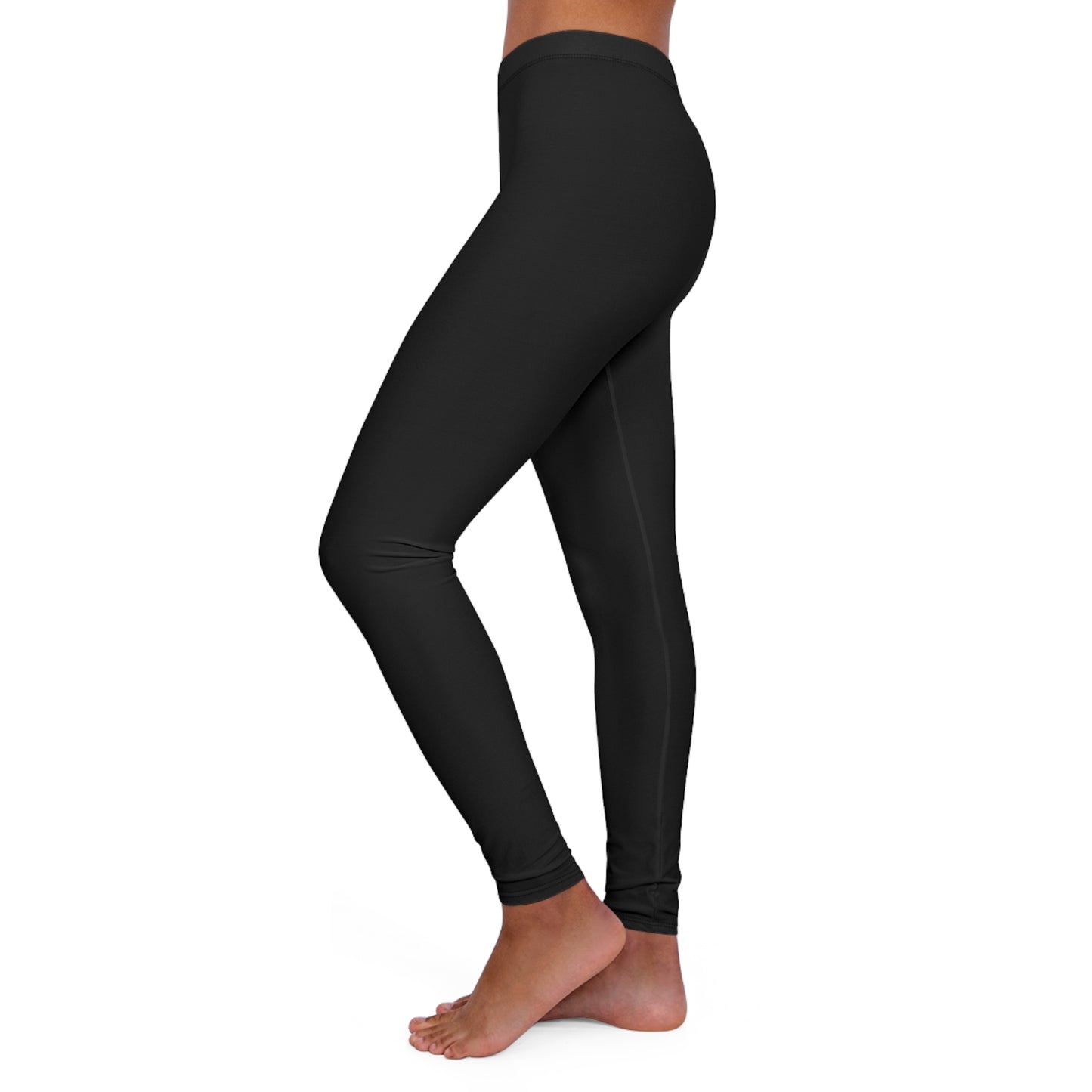 Everyday Black - Women's Casual Leggings, Comfortable Athleisure Bottoms, Fitness Leggings, Daily Wear, Perfect for Yoga and Lounge