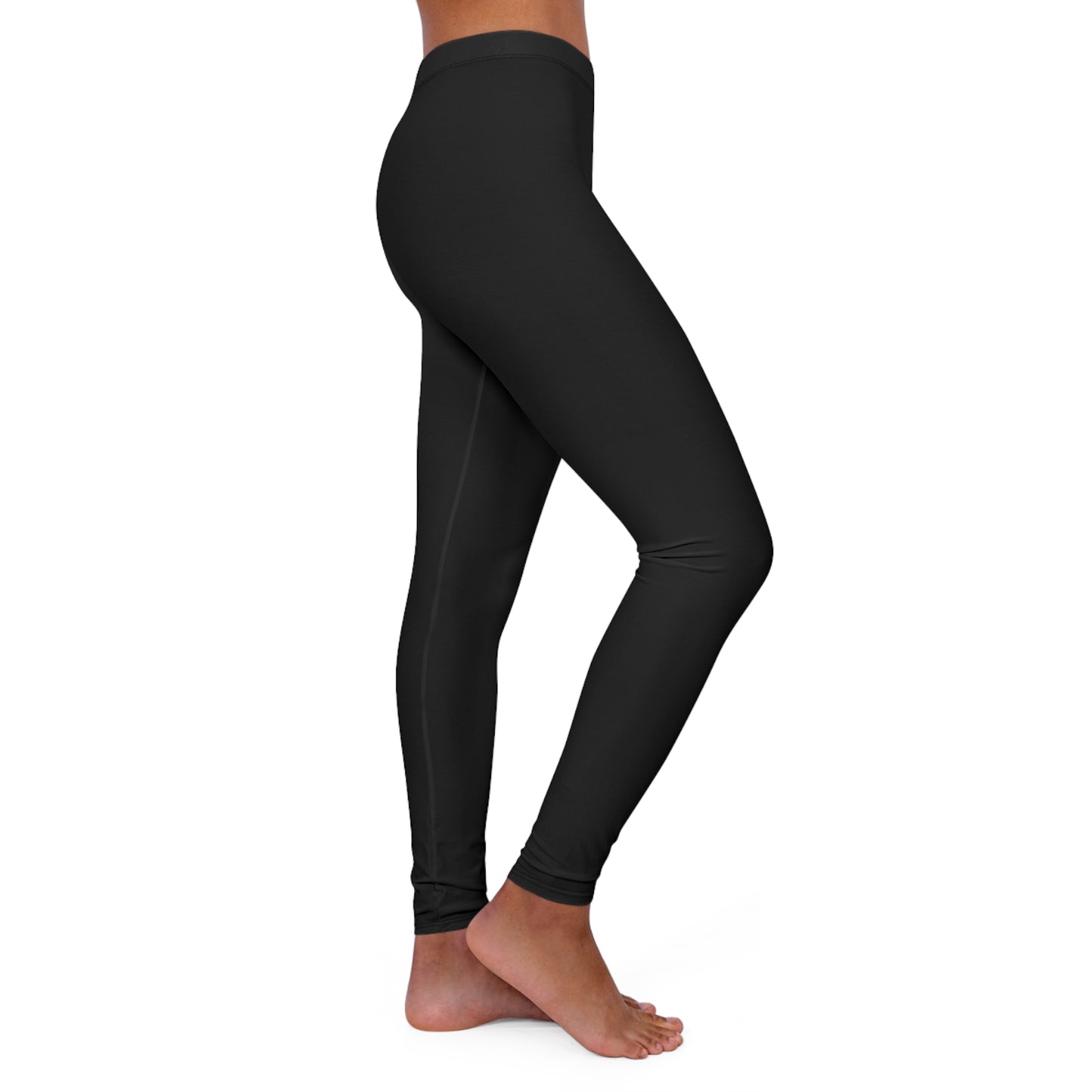 Everyday Black - Women's Casual Leggings, Comfortable Athleisure Bottoms, Fitness Leggings, Daily Wear, Perfect for Yoga and Lounge