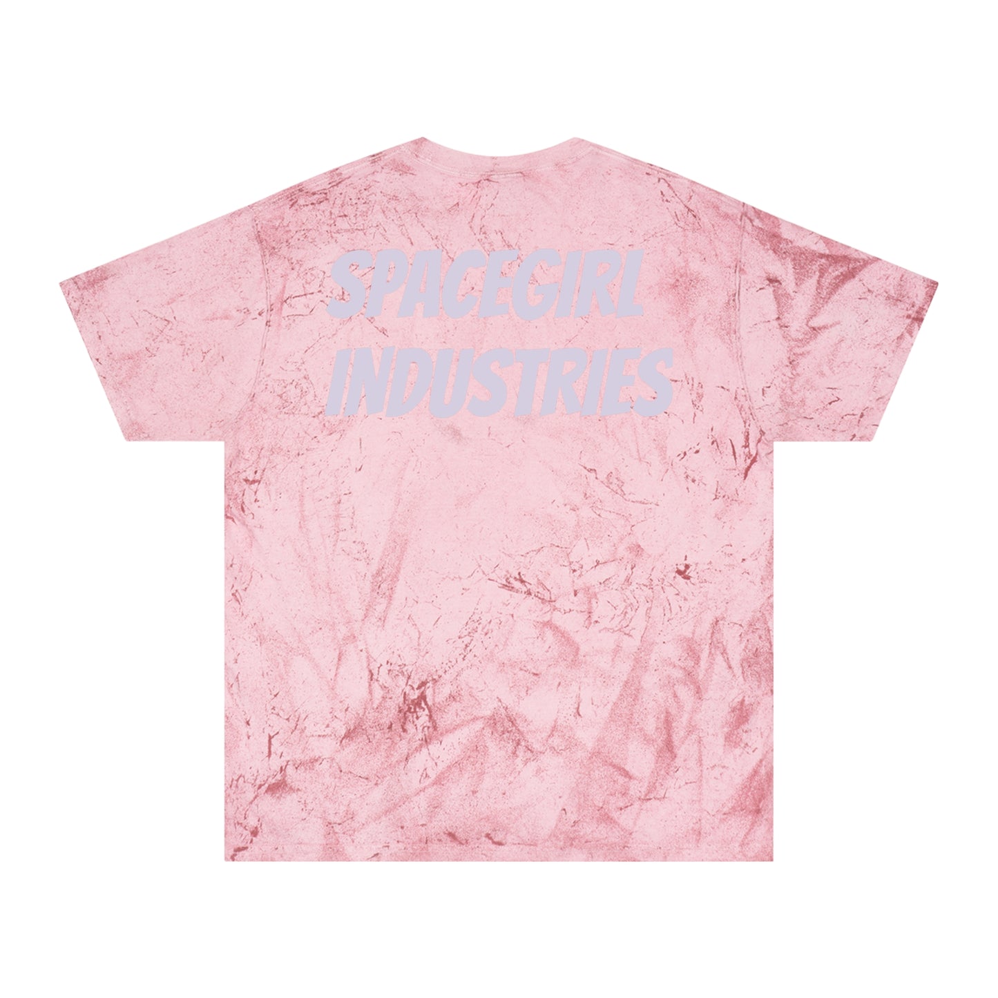 Vibrant Unisex T-Shirt - Spacegirl Industries, Colorful Tie-Dye Tee, Casual Summer Style, Birthday Gift, Unique Graphic Tee