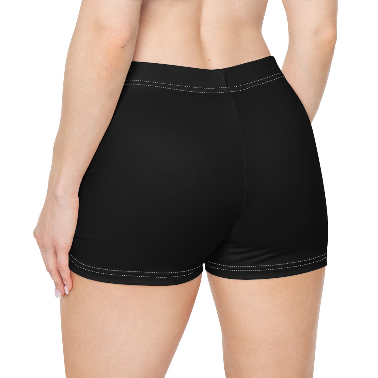 Everyday Black Women's Activewear Shorts, Stylish Summer Bottoms, Gym Wear, Athleisure, Fitness Apparel, Casual Summer Shorts