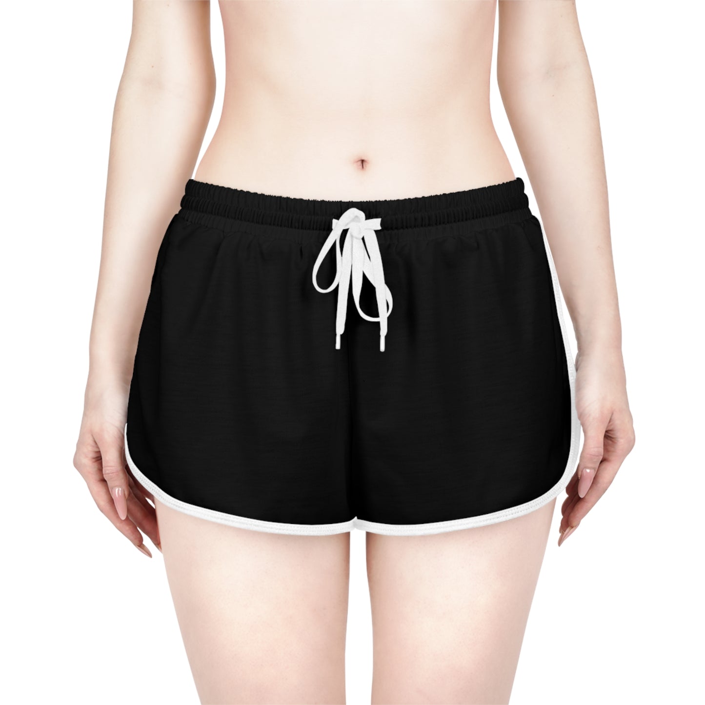 Everyday Black Versatile Women's Relaxed Shorts- Summer Lounge Wear, Beach Cover-Up, Fitness Shorts, Casual Outdoor Gear