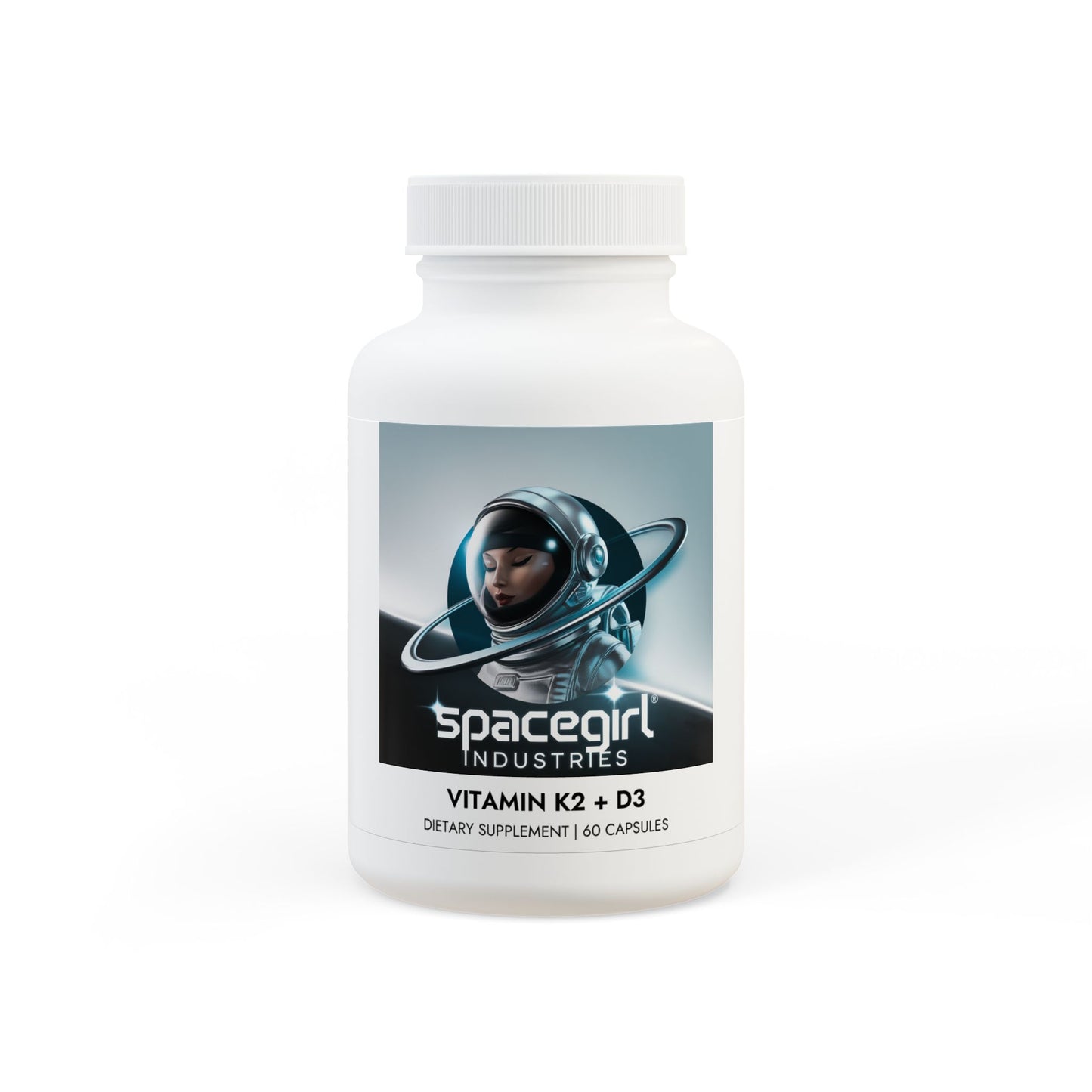 Vitamin K2 + D3 Supplement (60 Capsules)