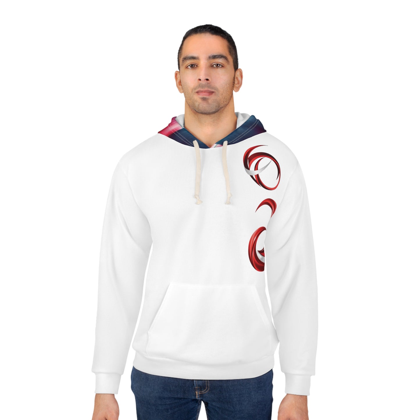 The Foreign Environments Hoodie is unisex