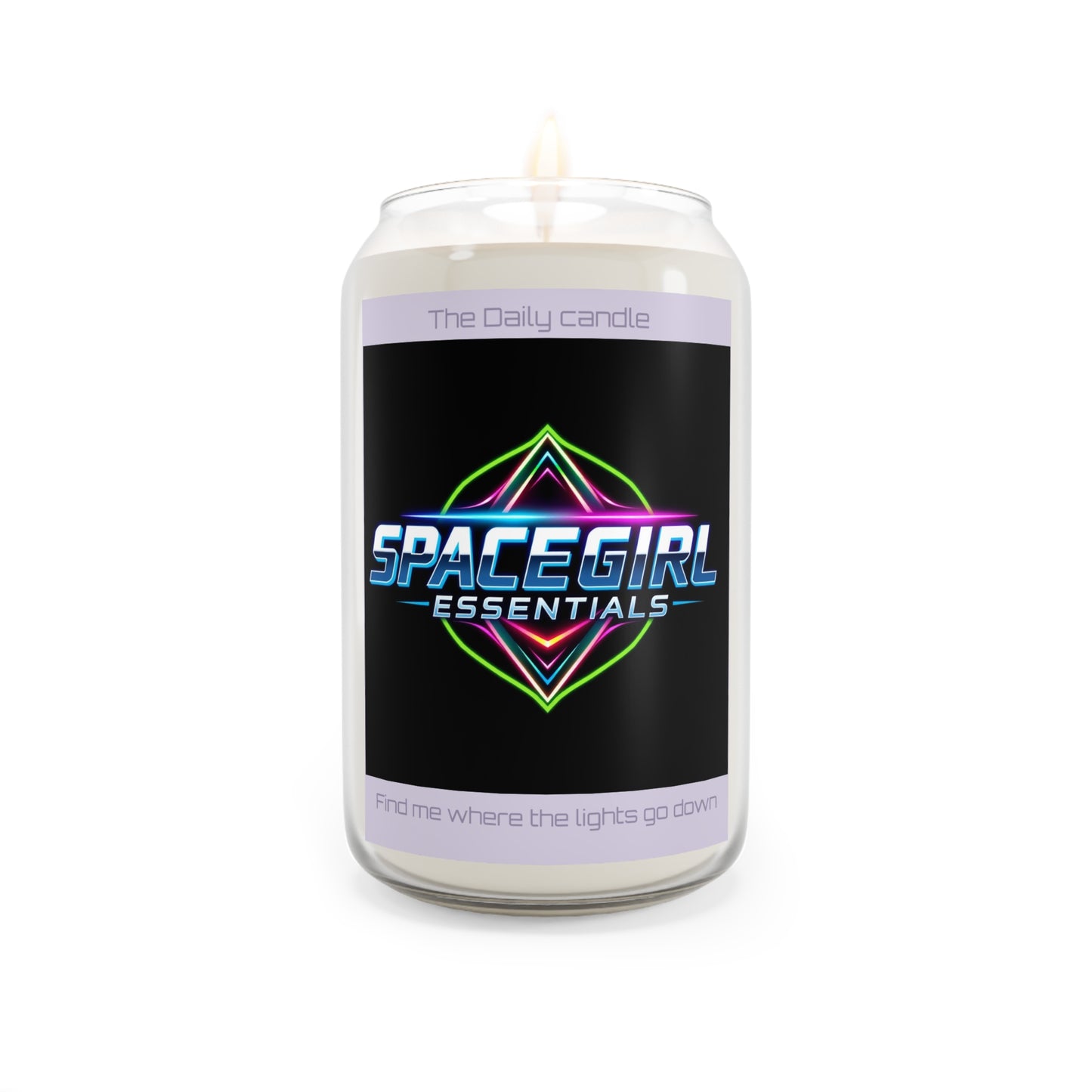 Scented Candle - Space Girl Essentials, Vibrant Aromatherapy Candle, Cosmic Home Decor, Relaxation Gift, Unique Candle for Any Occasion