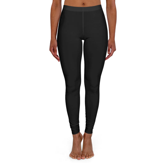 Everyday Black - Women's Casual Leggings, Comfortable Athleisure Bottoms, Fitness Leggings, Daily Wear, Perfect for Yoga and Lounge