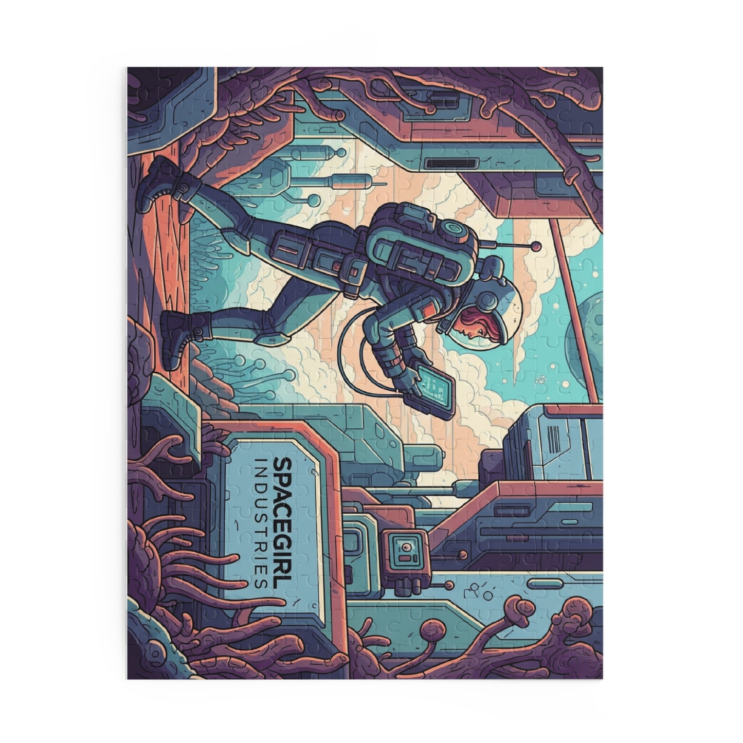 Spacegirl Industries Puzzle - Astronaut Explorer