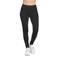 Everyday Black Women's Casual Leggings - Comfortable Activewear for Everyday Use, Yoga, Workout, Travel, Holiday Gifts, Stylish