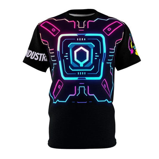 Vibrant Graphic Tee for Bold Expressive Wear, Unisex Tee, AOP T-Shirt, Festival Clothing, Streetwear, Unique Gift Idea