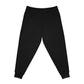 Everyday Black Athletic Joggers _ Comfort & Performance, Sportswear, Fitness, Lounging, Activewear, Running, Gift for Him/Her