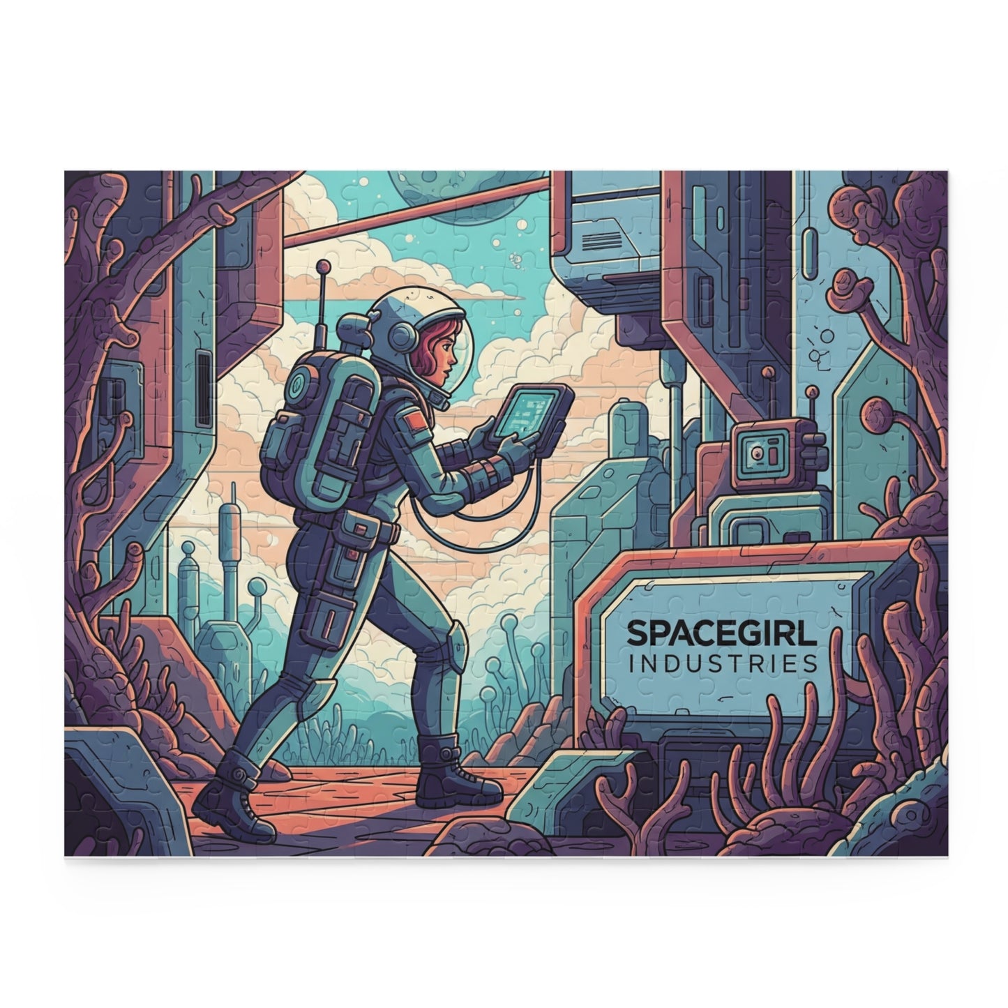 Spacegirl Industries Puzzle - Astronaut Explorer