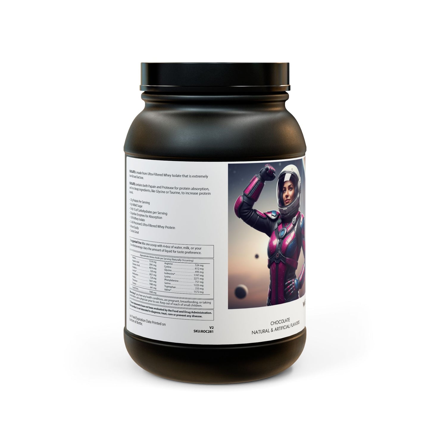 Whey Isolate Protein a post-workout Supplement (2lbs/31+ servings)