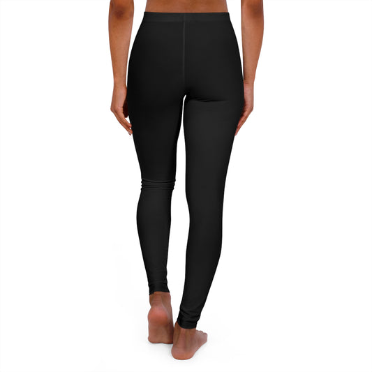 Everyday Black - Women's Casual Leggings, Comfortable Athleisure Bottoms, Fitness Leggings, Daily Wear, Perfect for Yoga and Lounge