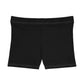 Everyday Black Women's Activewear Shorts, Stylish Summer Bottoms, Gym Wear, Athleisure, Fitness Apparel, Casual Summer Shorts