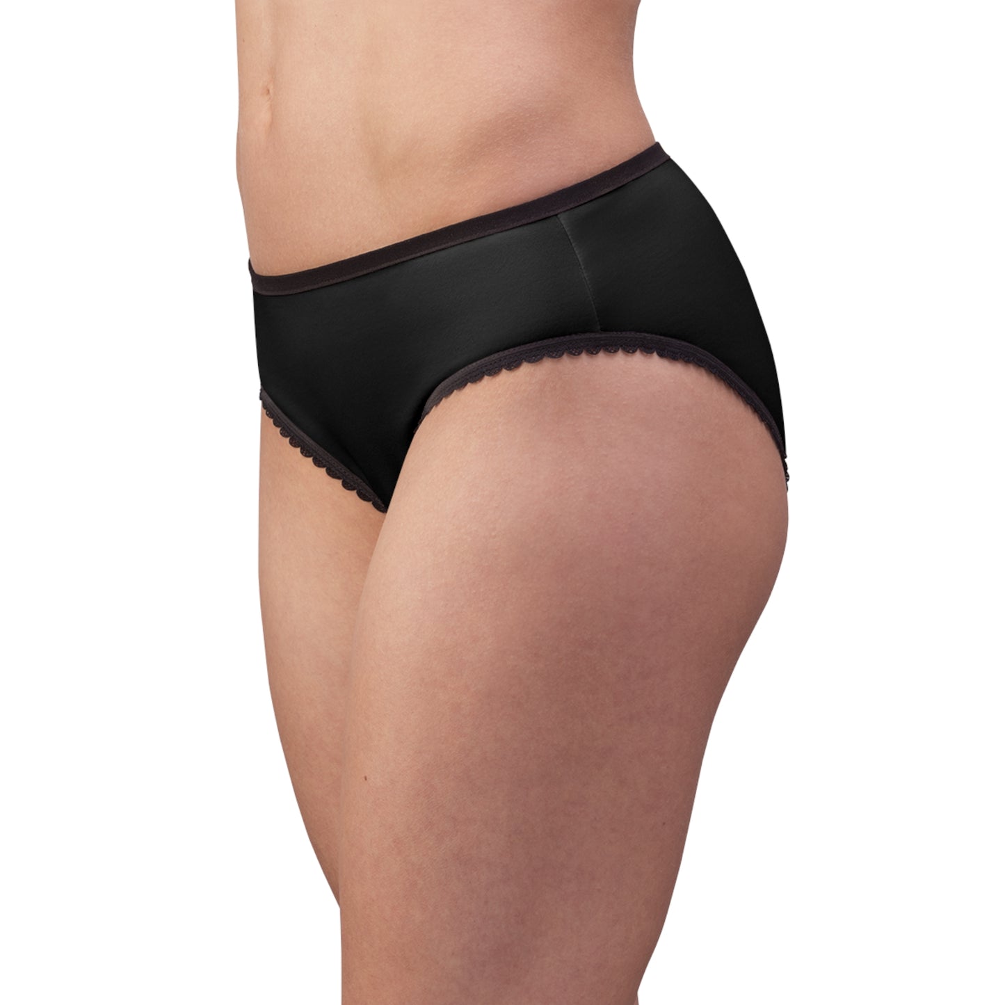 Everyday Black Women's Briefs- Comfortable Lingerie, Everyday Undergarment, Gift for Her, Fashion Essentials, All-Occasion Intimates