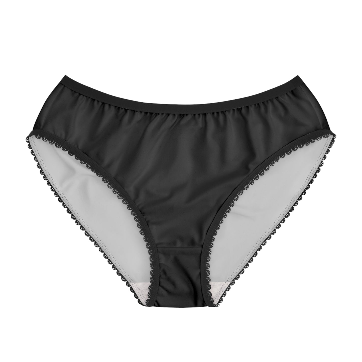 Everyday Black Women's Briefs- Comfortable Lingerie, Everyday Undergarment, Gift for Her, Fashion Essentials, All-Occasion Intimates