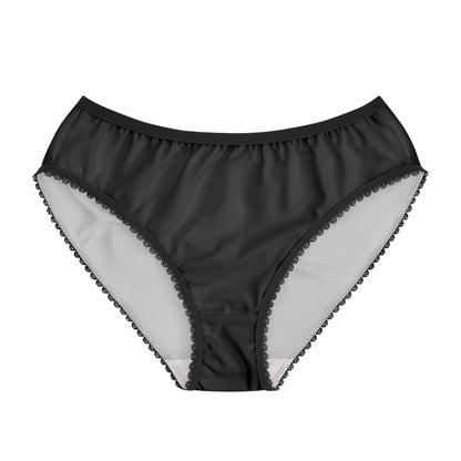 Everyday Black Women's Briefs- Comfortable Lingerie, Everyday Undergarment, Gift for Her, Fashion Essentials, All-Occasion Intimates