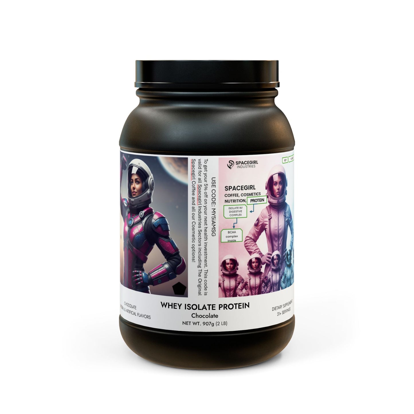 Whey Isolate Protein a post-workout Supplement (2lbs/31+ servings)
