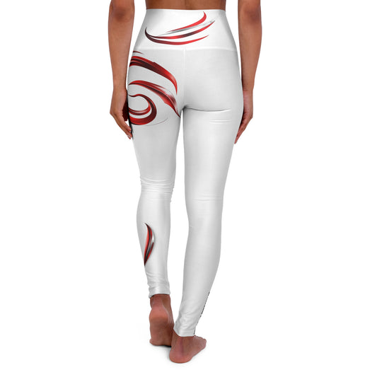 Foreign Environments High Waisted Yoga Leggings,