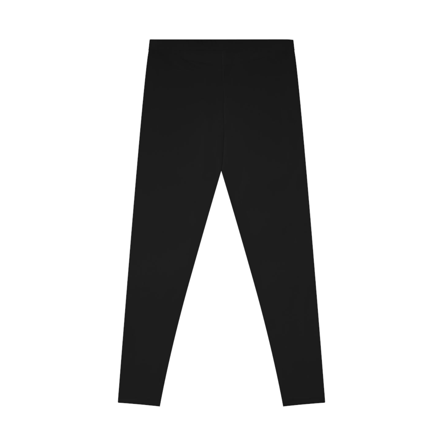Everyday Black Stretchy Leggings - AOP, Comfortable Yoga Pants, Athleisure Wear, Workout Leggings, Casual Fashion Bottoms