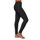 Everyday Black - Women's Casual Leggings, Comfortable Athleisure Bottoms, Fitness Leggings, Daily Wear, Perfect for Yoga and Lounge