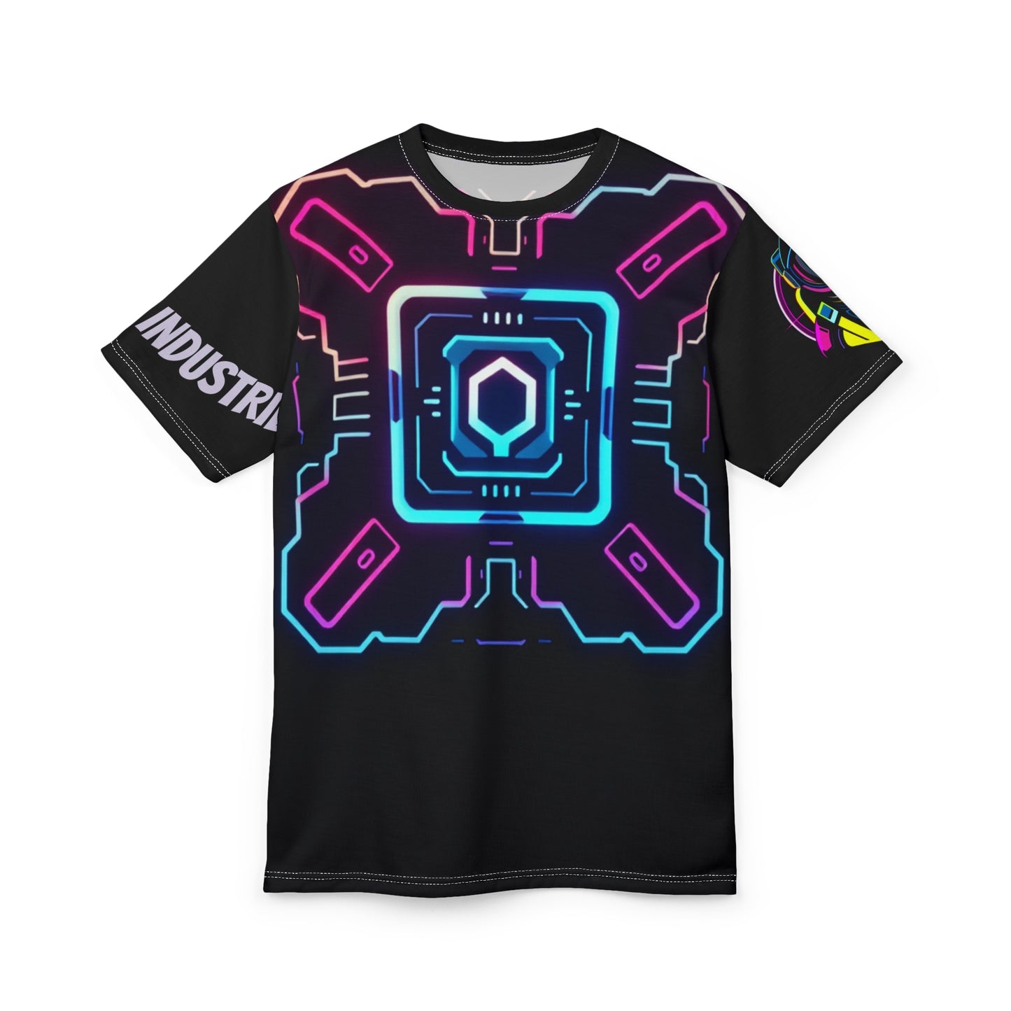 Vibrant Graphic Tee for Bold Expressive Wear, Unisex Tee, AOP T-Shirt, Festival Clothing, Streetwear, Unique Gift Idea