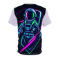 Spacegirl Industries Unisex Tee, Trendy Graphic T-Shirt, Casual Streetwear, Gift for Space Lovers, AOP Tee for Unique Style
