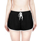 Everyday Black Versatile Women's Relaxed Shorts- Summer Lounge Wear, Beach Cover-Up, Fitness Shorts, Casual Outdoor Gear
