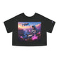 Cosmic Spacegirl Cropped T-Shirt