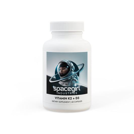 Vitamin K2 + D3 Supplement (60 Capsules)
