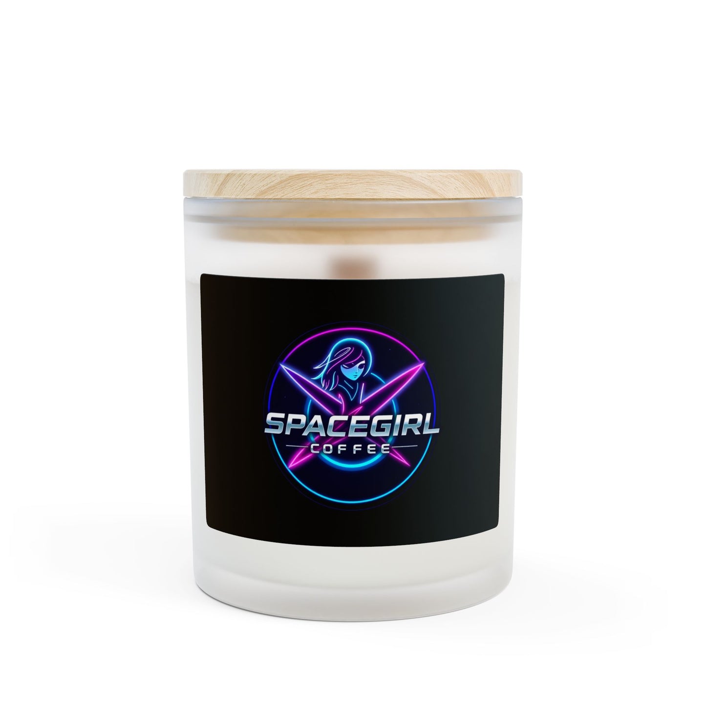 Spacegirl Coffee Signature Series Frosted Glass Candle
