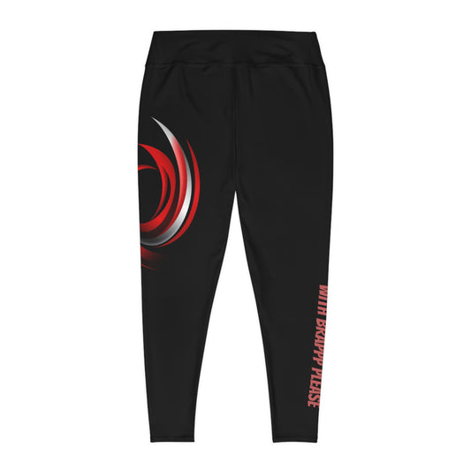 Plus Size Activewear Leggings - Stylish and Comfortable for All Sizes, Workout Leggings, Yoga Pants, Casual Wear, Gift Ideas
