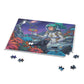 Cosmic Flower Puzzle - 120 to 500-Piece, Space Art